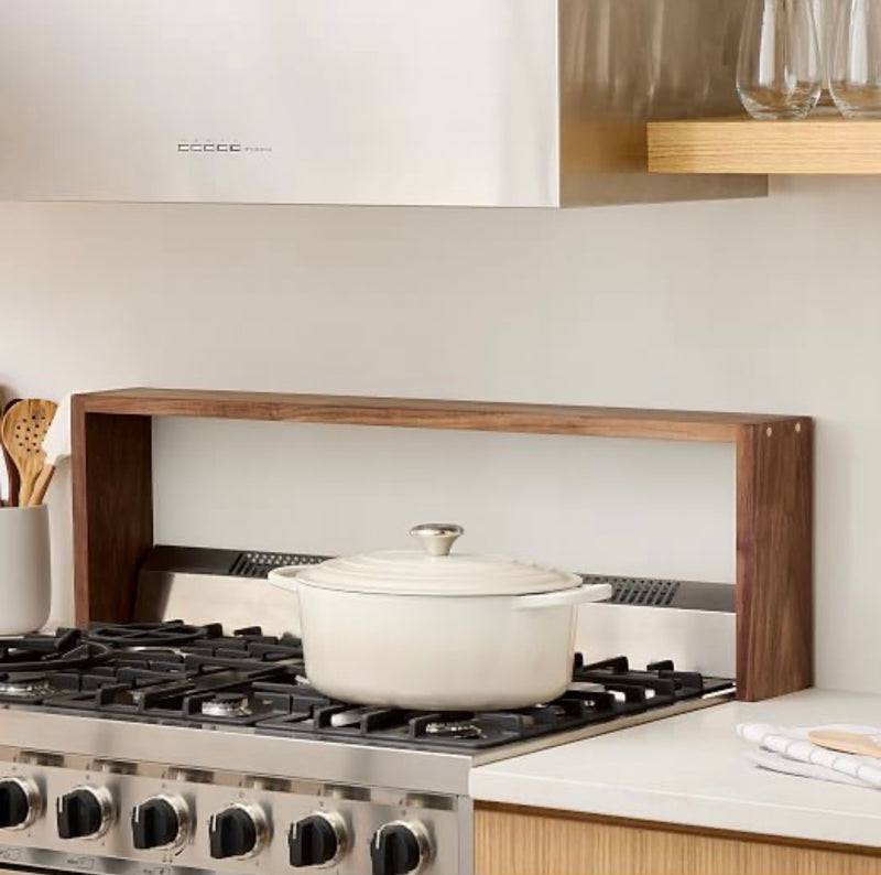 Walnut Stove Top Shelf Riser