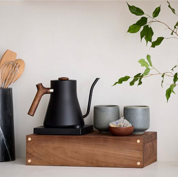 Walnut Appliance Cord Box