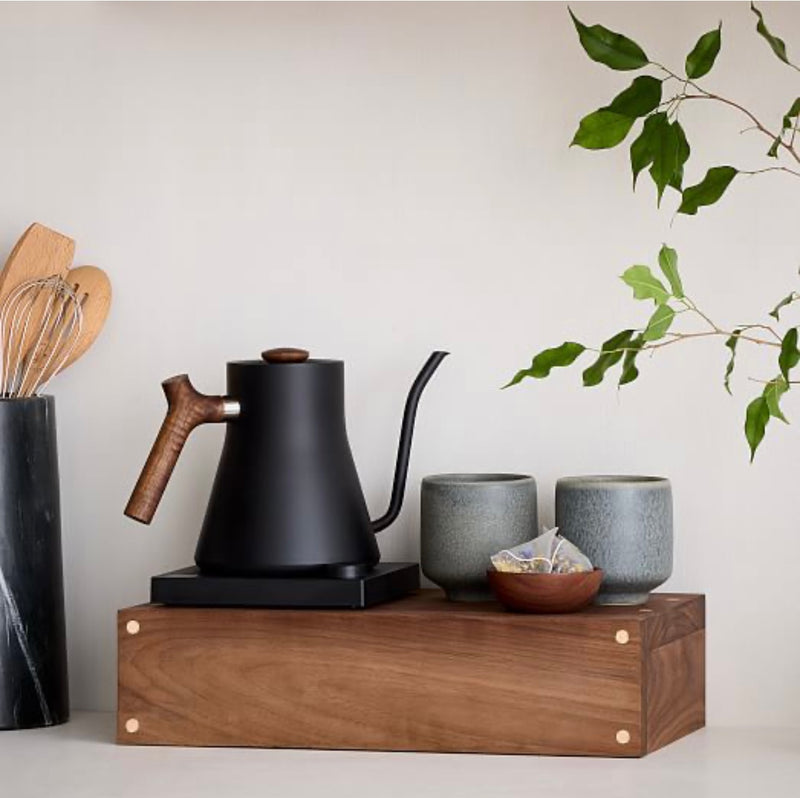 Walnut Appliance Cord Box