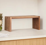 Walnut Kitchen Shelf Riser