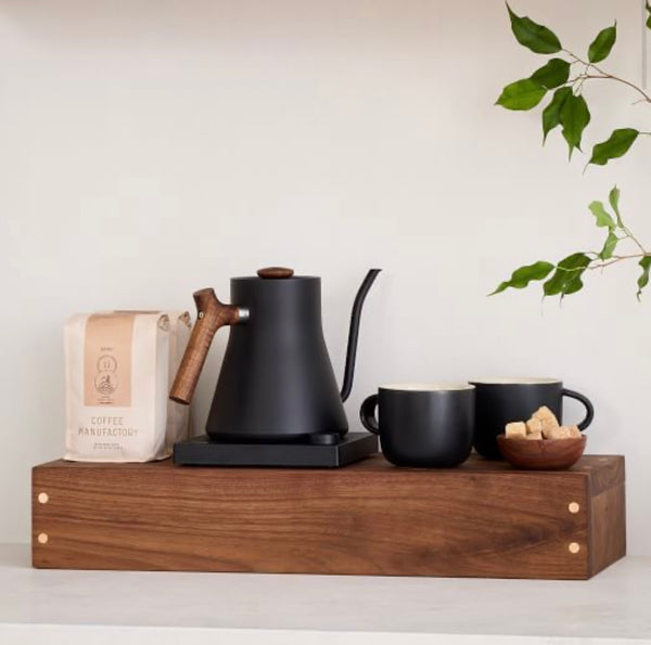 Walnut Appliance Cord Box
