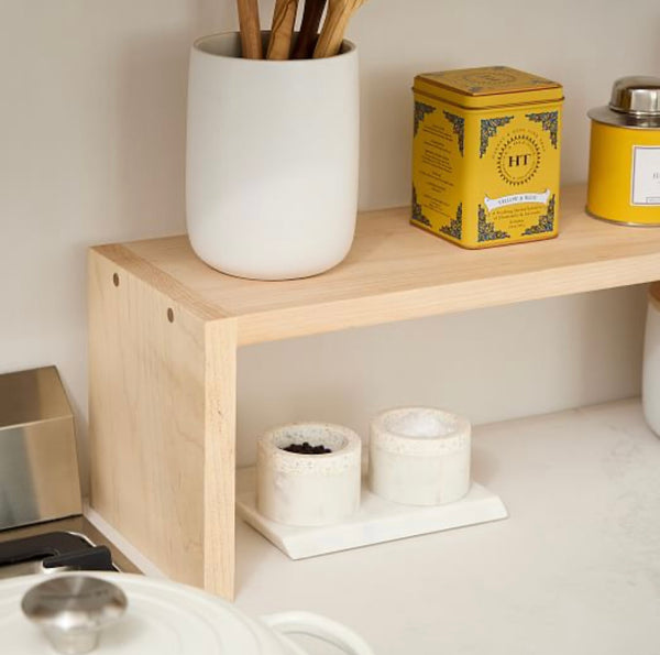 Maple Kitchen Shelf Riser