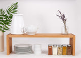 Oak Kitchen Shelf Riser