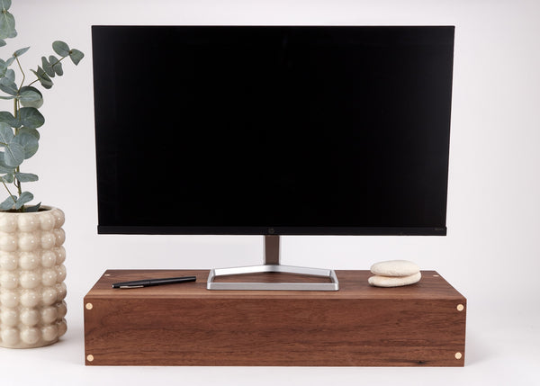 Monitor Stand (Solid Walnut)
