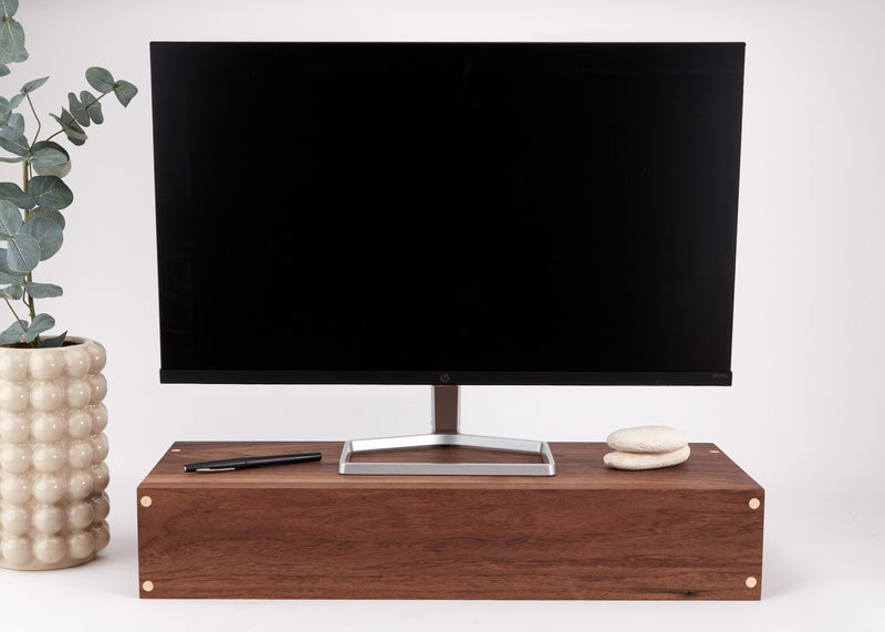 Monitor Stand (Solid Walnut)
